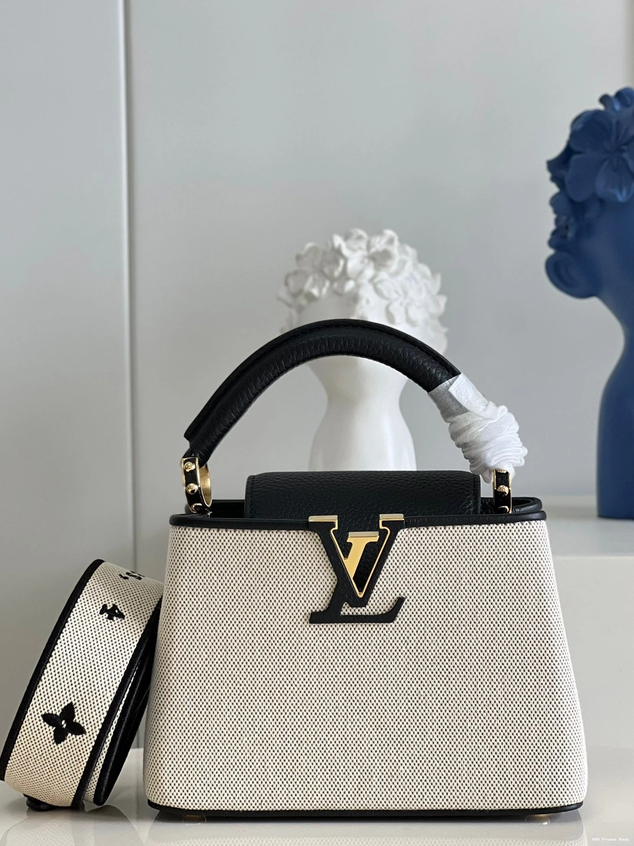 AAA Pruses Bags LOUIS MINI CAPUCINES VUITTON 0713